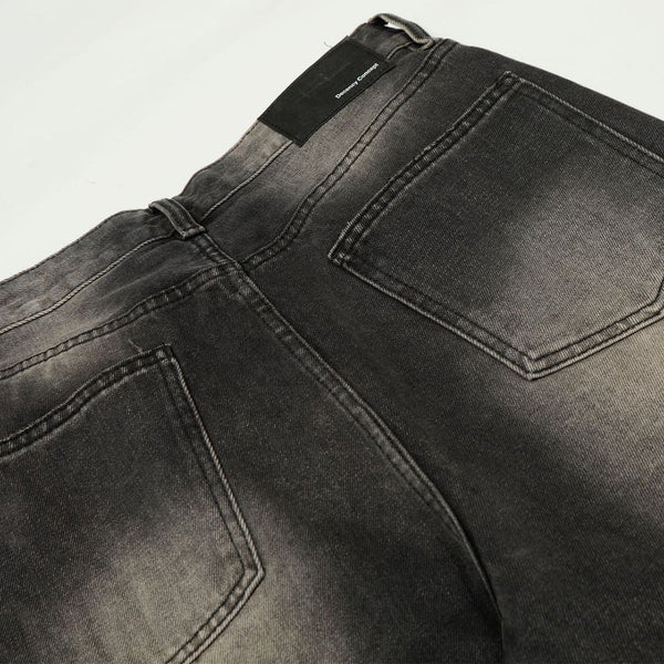 Premium High Street Hand-Rubbed Whisker Loose Jeans