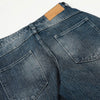 Bamboo Texture Cat Whisker American High Street Jeans