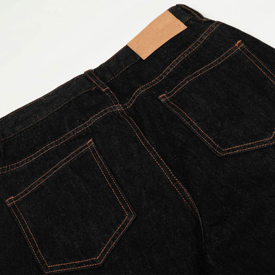 Classic Dark Wash Wide Leg Jeans