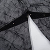 High Street RO Style Asymmetric Deconstructed Loose Wide Leg Jeans