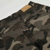 Camouflage Utility Wide Leg Adjustable Hem Pants
