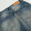 Light Wash Wide Leg Button Front Denim