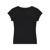 Solid-Color V-Neck Cotton T-Shirt 6.45oz