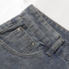 Cartoon Food Embroidery Fun Streetwear Denim Shorts