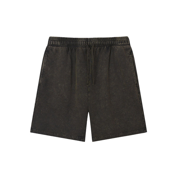 Vintage Washed Relaxed Fit Casual Sweat Shorts