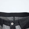 Vintage-Inspired High-End Button Wide-Leg Denim Pants