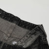Whisker Fade Distressed High Street Loose Jeans