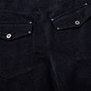 High Waisted Relaxed Fit Button Fly Vintage Blue Jeans
