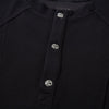 Vintage Waffle Knit Deconstructed Slim Crew Tee