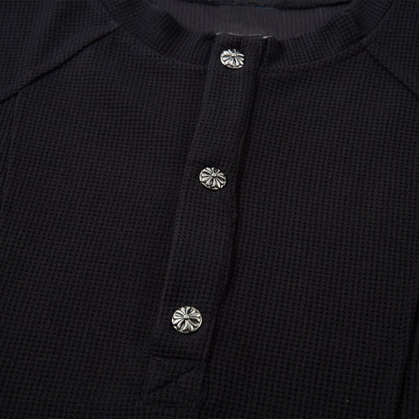 Vintage Waffle Knit Deconstructed Slim Crew Tee