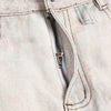 High Street Vintage-Inspired Patchwork Print Wide-Leg Jeans
