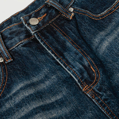 Classic Dark Wash High Waist Jeans