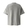 Layered Deconstructed Cropped Boxy Crew Tee
