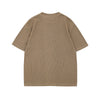 Loose Fit Crew Neck Premium Knit Vintage Tee