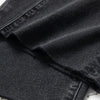 Pearl-Embellished Floral Embroidered Cut-Out Jeans