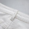 Pearl-Embellished Asymmetric Cut-Out Shorts