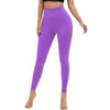 High-Waisted Solid Yoga Leggings
