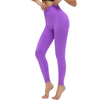 High-Waisted Solid Yoga Leggings