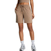 Relaxed Fit Drawstring Yoga Shorts