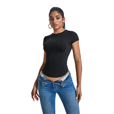 Quick-Dry Slim Fit Crewneck Tee