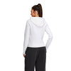 Solid Color Relaxed Fit Full-Zip Hoodie