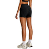 Solid Color Crossover Yoga Shorts