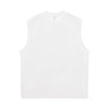Solid Color Crew Neck Sleeveless Tee 240gsm