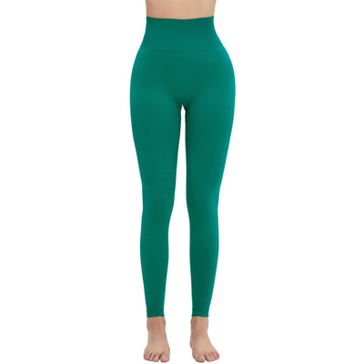 High-Waisted Solid Yoga Leggings