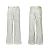 Distressed Dirty White Denim Jeans