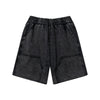 Raw Edge Patchwork Shorts