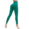 High-Waisted Solid Yoga Leggings