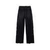 High-Waisted Pearl-Beaded Cut-Out Jeans