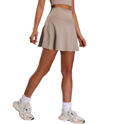 High-Waisted Quick-Dry Yoga Skirt