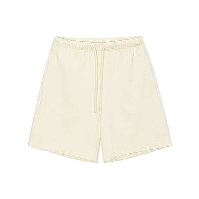 Heavyweight Plain Color Cotton Shorts