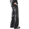 Relaxed Fit Whisker Ripped Denim Jeans