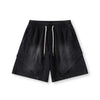 Vintage Washed Bermuda Denim Shorts