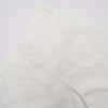White Baggy Bermuda Denim Shorts