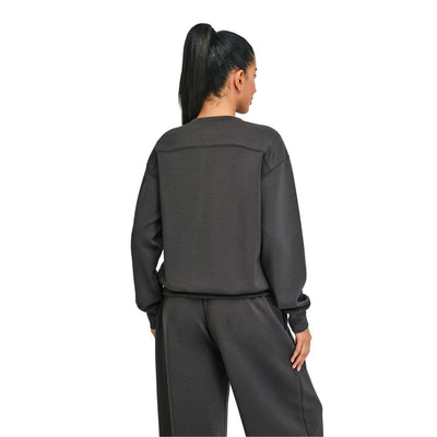 Solid Color Relaxed Fit Sweatshirt