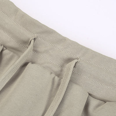Solid Color A-Line Mini Skirt