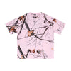 Nature Branch Print Pink Camo Short Sleeve Tee