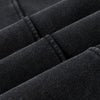 Streetwear Distressed Curved Panel Straight-Leg Pants