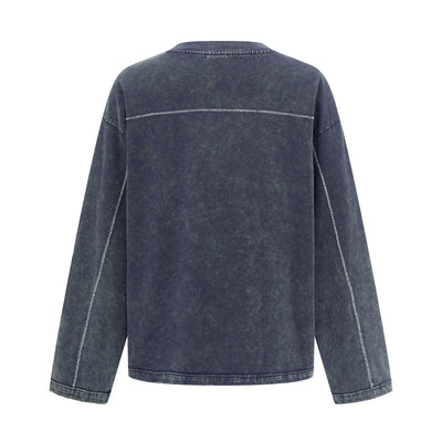 Vintage Oversized Long Sleeve Sweatshirt