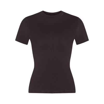 Structured Shoulder Slim Fit High-Stretch Short Sleeve