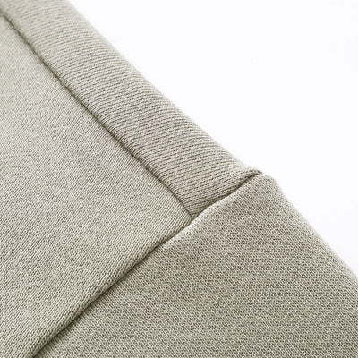 Oversized Zip High Neck Sweatshirt