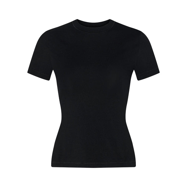 Structured Shoulder Slim Fit High-Stretch Short Sleeve