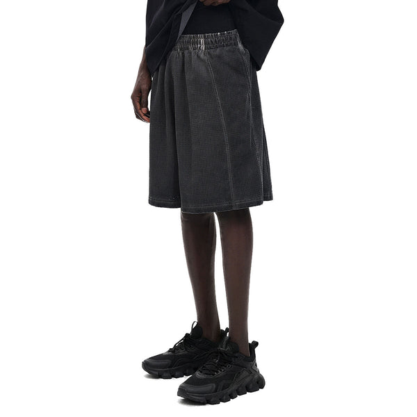 Breathable Mesh Athletic Elastic Waist Training Shorts