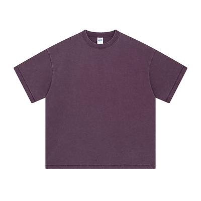 Loose Fit Distressed Cotton Tee 275gsm