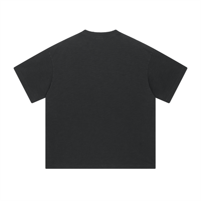 Loose Fit Distressed Cotton Tee 275gsm