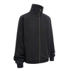 Minimalist Stand Collar Zip Up Sweatshirt