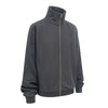 Minimalist Stand Collar Zip Up Sweatshirt